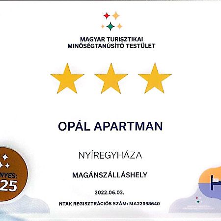 Opal Apartman Apartment Nyiregyhaza Ngoại thất bức ảnh